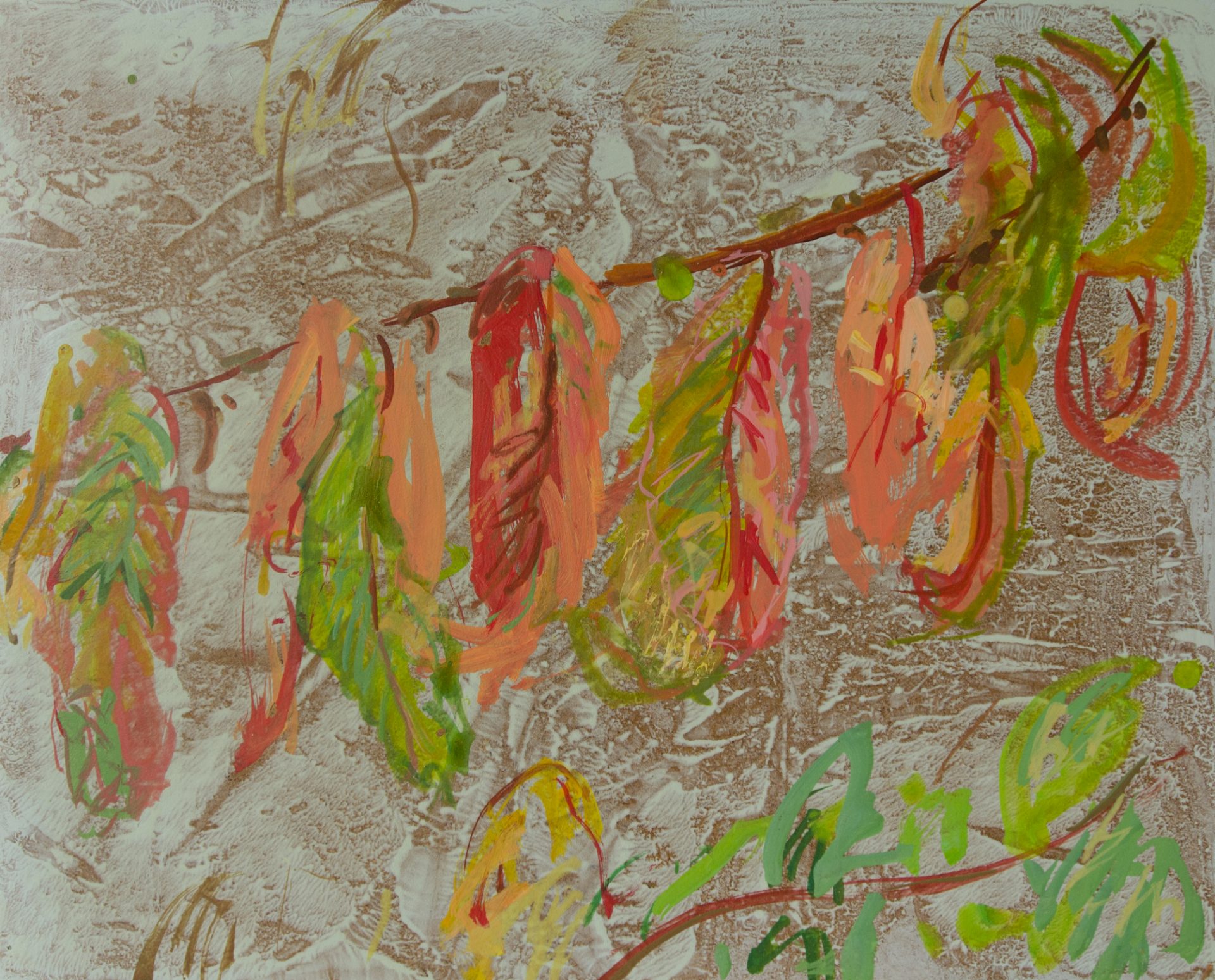 MELOCOTONERO EN OTOÑO III