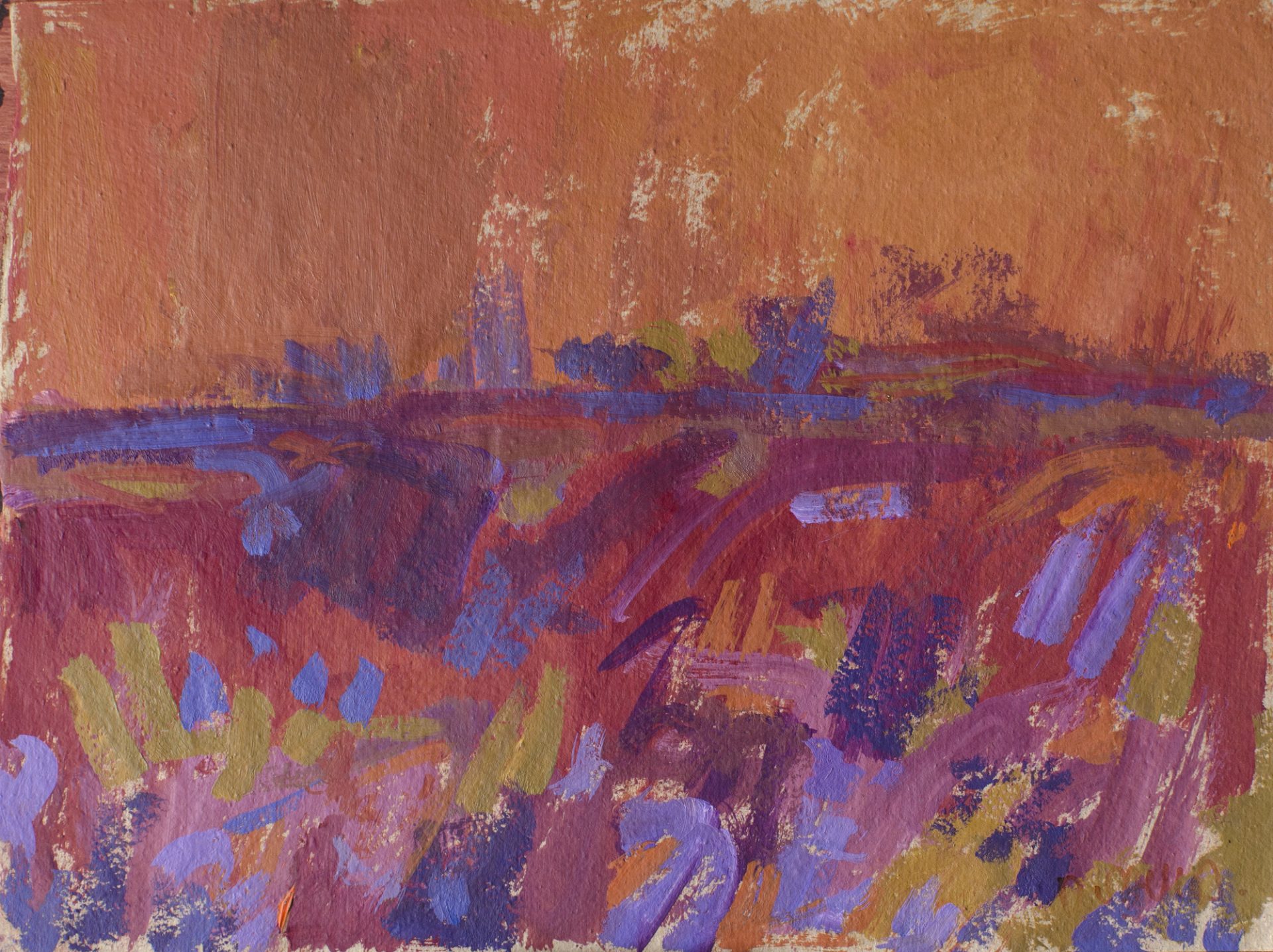 PUESTA DE SOL (BOCETO)